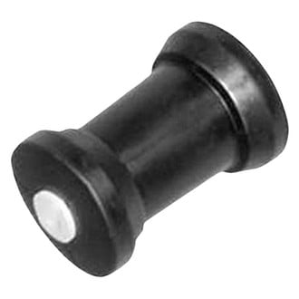 Yates Rubber® - 5" L Black Rubber Super Heavy-Duty Keel Roller for 5/8" Shaft