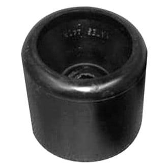 Yates Rubber® - 4-3/8" L x 4" D Black Rubber Rocker Roller for 3/4" Shaft
