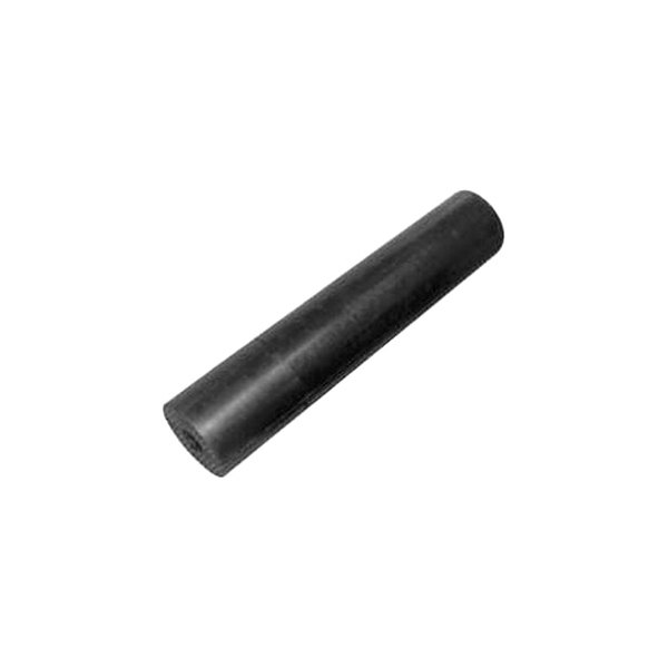 Yates Rubber® - 12" L x 2-1/2" D Black Rubber Guide-On Roller for 5/8" Shaft