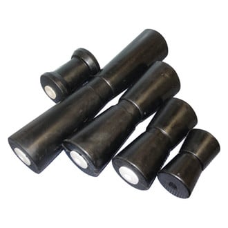 Yates Rubber® - Heavy-Duty Keel Roller for 5/8" Shaft