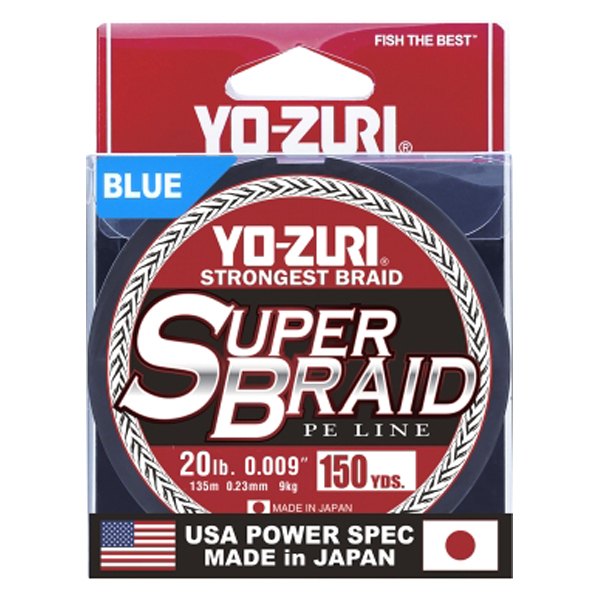 Yo-Zuri® - Super Braid 300 yd 50 lb Blue Fishing Line