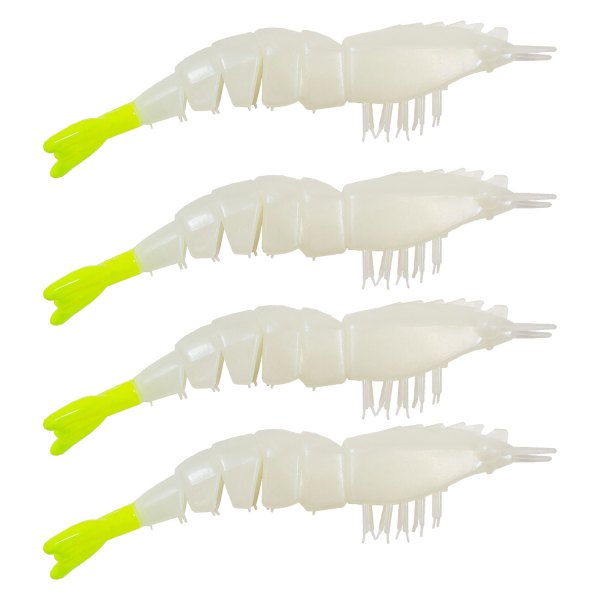 Z-Man® - Unrigged EZ ShrimpZ™ 3-1/2" Glow Soft Baits