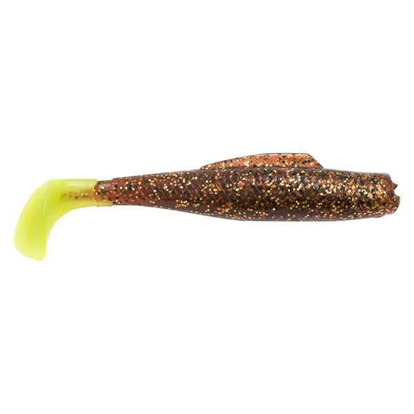 Z-Man® - Minnowz 3" Rootbeer Chartreuse Tail Soft Baits