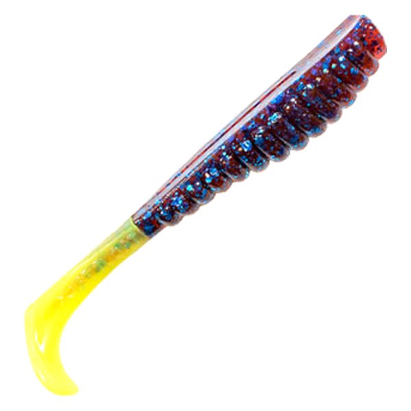 Z-Man® - Swimming TroutTrick™ 3.5" Plum/Chartreuse Soft Baits