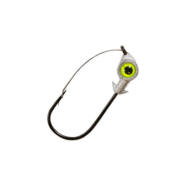 Z-Man® - Weedless Eye™ 1/4 oz. #3/0 Chartreuse Jig Heads