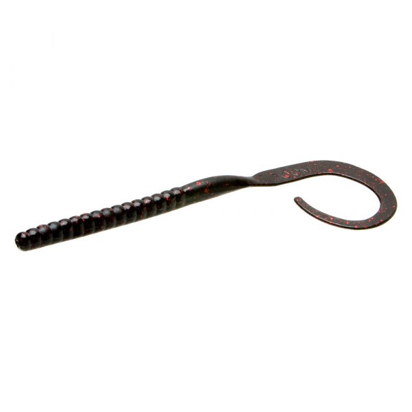 Zoom® - Ol Monster Worm 10.5" Black/Red Soft Baits