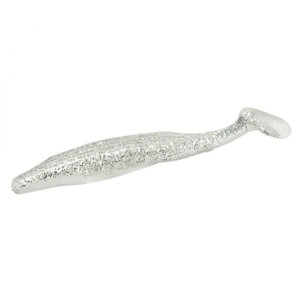 Zoom® - Swimmin Super Fluke 5" White Ice Soft Baits